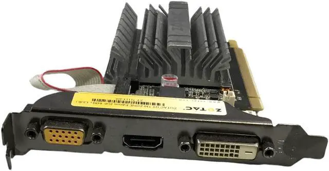 Alt view image 3 of 3 - ZOTAC GeForce GT 730 ZT-71113-20L Video Card