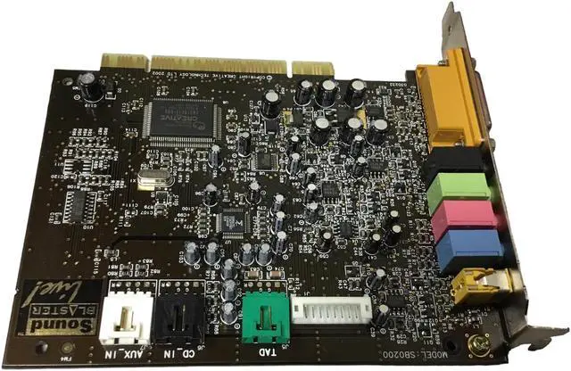 Alt view image 5 of 5 - Dell Creative SB0200 Sound Blaster 5.1 PCI Sound Card 0R533 SB0200