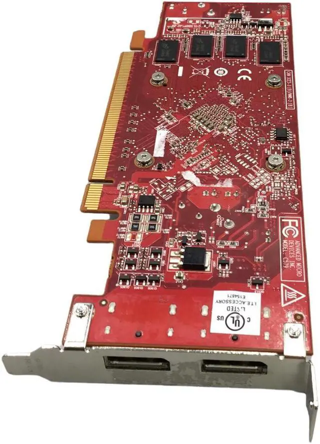 Alt view image 4 of 5 - AMD FirePro W2100 2GB GDDR3 PCIe Low Profile Video Graphics Card 763264-001 762896-001