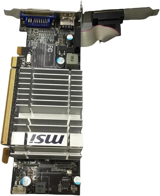 Alt view image 5 of 7 - MSI ATI RADEON R5450 1GB DDR3 PCI VIDEO CARD / M1-3 R5450-MD1GD3H/LP