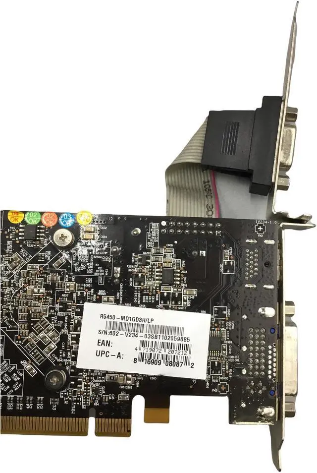 Alt view image 3 of 7 - MSI ATI RADEON R5450 1GB DDR3 PCI VIDEO CARD / M1-3 R5450-MD1GD3H/LP