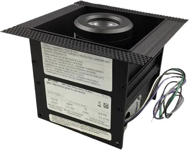 Alt view image 2 of 6 - Cooper Lighting MRZ-1-REC-MUD-2-L30-97-FL-UNV-B-STD 120/277V 50/60HZ 9.2W