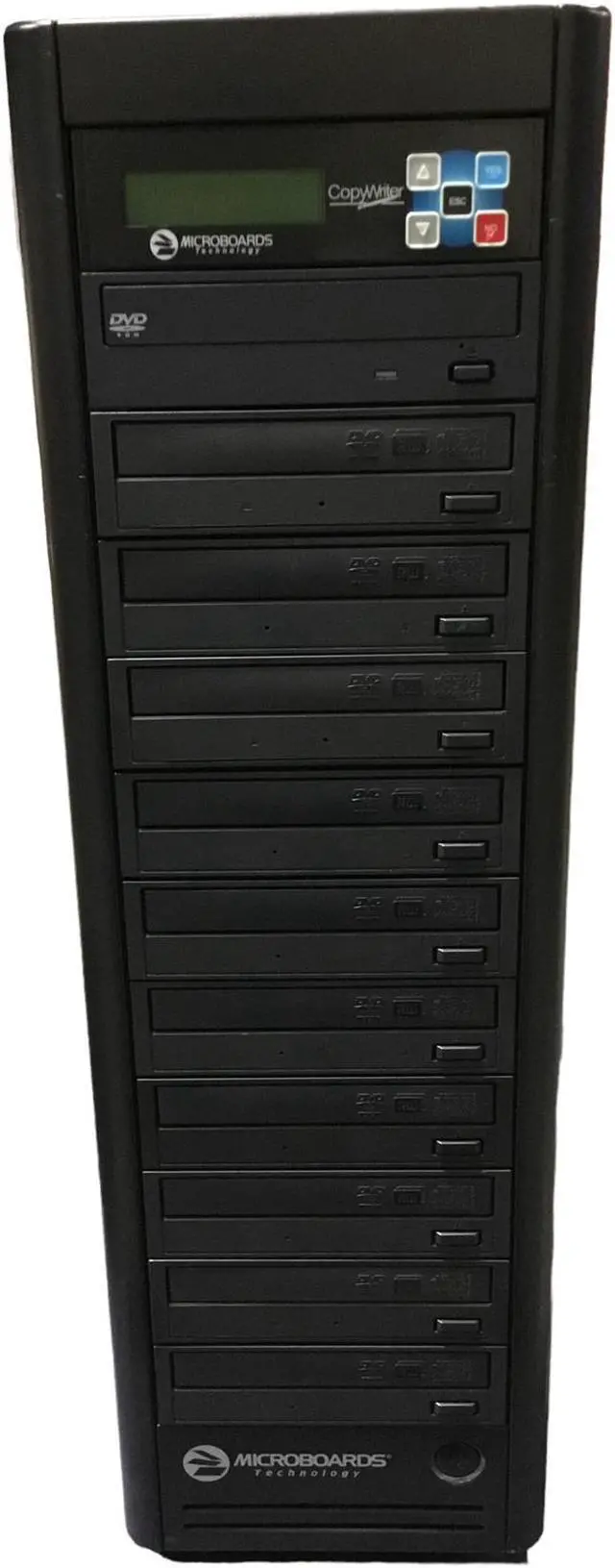 Alt view image 4 of 4 - MicroBoards Technology Copywriter 10 Disk DVD Autocopy Duplicator Machine