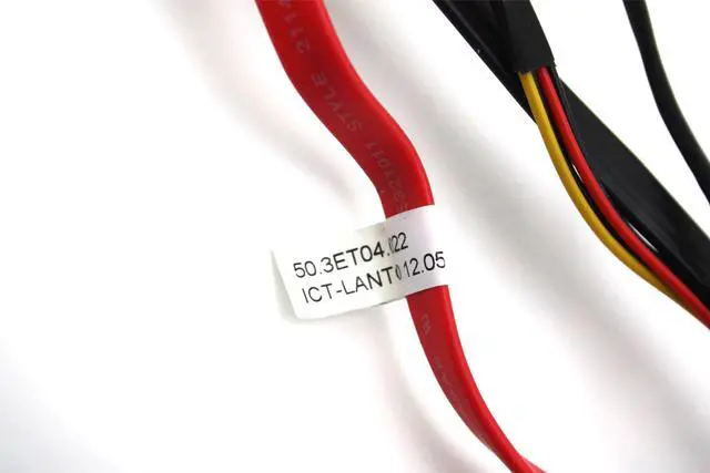 Alt view image 2 of 3 - Lenovo M72Z Hard Disk Drive Connector Cable All in one 50.3ET04.022 (FORMERLY FCC-E0A-D35-KM)
