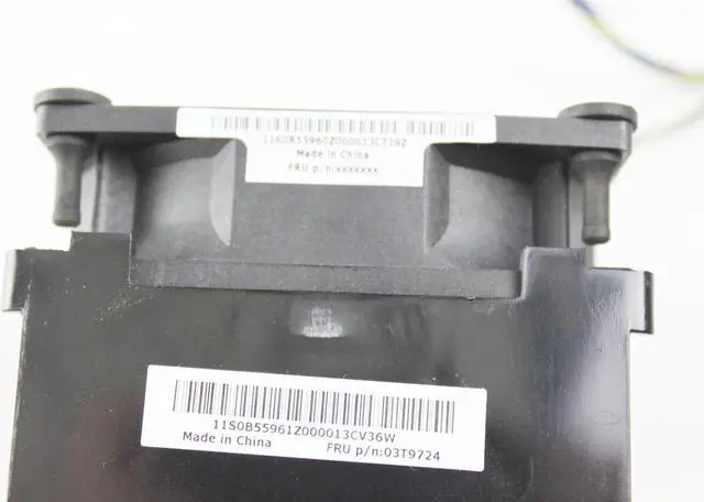 Alt view image 2 of 4 - IBM Lenovo ThinkStation P300 P320 P410 P520C E32 Fan W/ Shroud 03T9724 04X2136