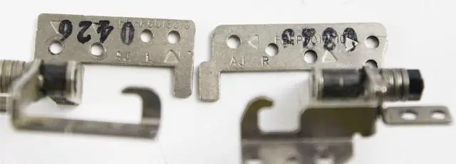 Alt view image 2 of 3 - HP Mini 311-1000 11.6" Laptop LCD Hinge Set Left & Right R: FBFP6017010 L: FBFP6018010
