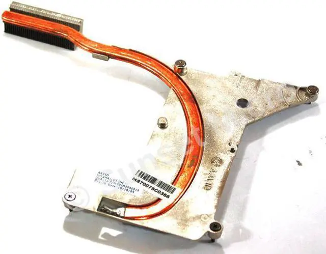 Alt view image 2 of 3 - Dell Latitude D610 Laptop Heatsink FBJM5040019