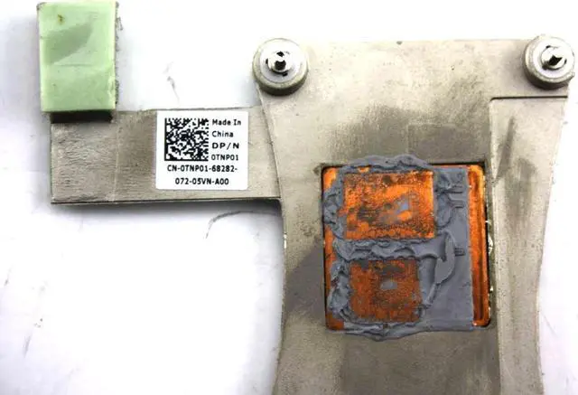 Alt view image 3 of 3 - Dell Latitude E6410 E6510 Laptop Heatsink TNP01 0TNP01