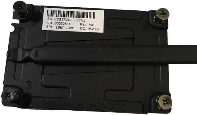 Alt view image 6 of 6 - HP Probook 650 G5 CPU Only Heatsink L58717-001