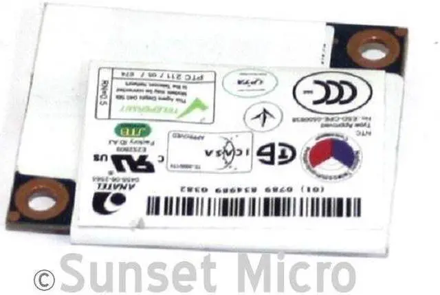 Alt view image 2 of 3 - HP ELITEBOOK 2730P 8530P Laptop 56K Modem card 455285-001