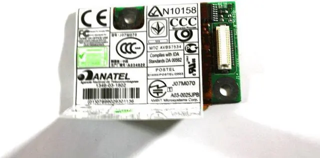 Alt view image 2 of 3 - IBM Lenovo ThinkPad X40 R51 R52 T42 T40 T41 R40 56K Dial Up Laptop Modem Board 39T0061