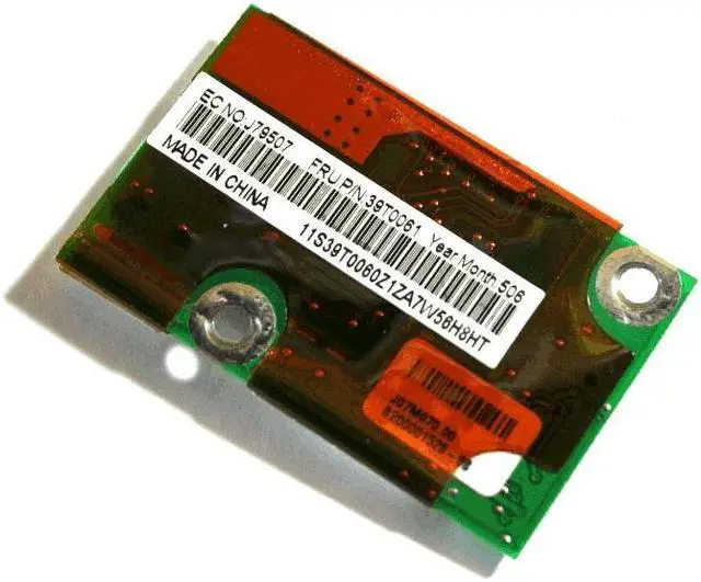 Main image of IBM Lenovo ThinkPad X40 R51 R52 T42 T40 T41 R40 56K Dial Up Laptop Modem Board 39T0061