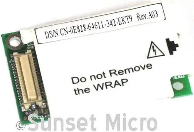 Alt view image 6 of 6 - Dell Latitude X200 C400 C510 C540 C610 C640 C840 D500 Inspiron 1100 2600 2650 Modem Board Cable Sockets 0E828