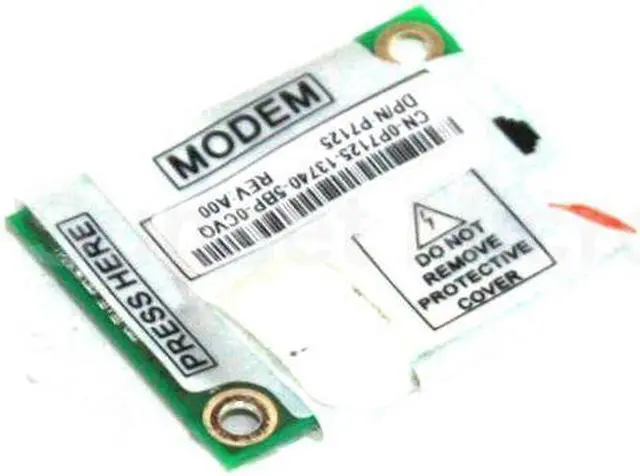 Alt view image 3 of 3 - Dell Latitude D410 D610 56K Modem Card 0P7125