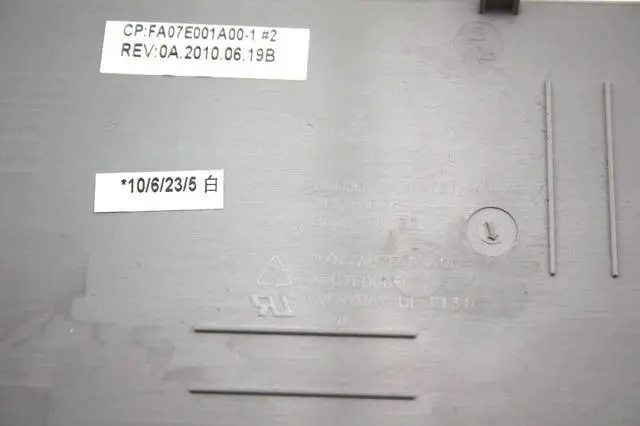 Alt view image 2 of 3 - HP ProBook 6440b 6445b Silver Laptop Palmrest FA07E001A00 AP07E000F00