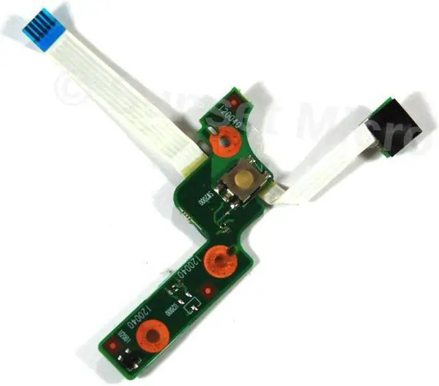 Alt view image 2 of 3 - Genuine HP Compaq 6535B, 6530B Laptop Power Button Board & Cable 6050A2214101
