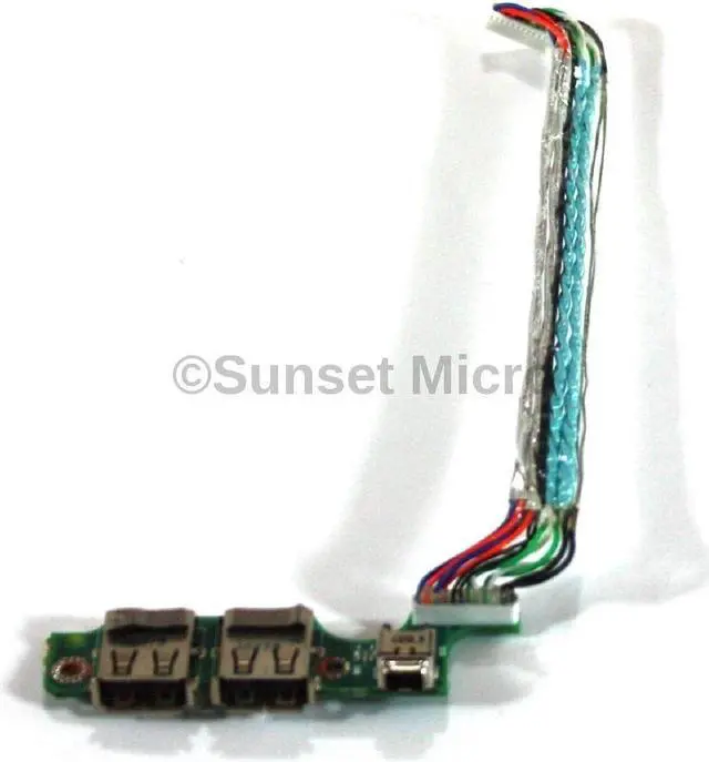 Alt view image 3 of 3 - HP COMPAQ 8510W USB AUDIO JACK BOARD 6050A2163601