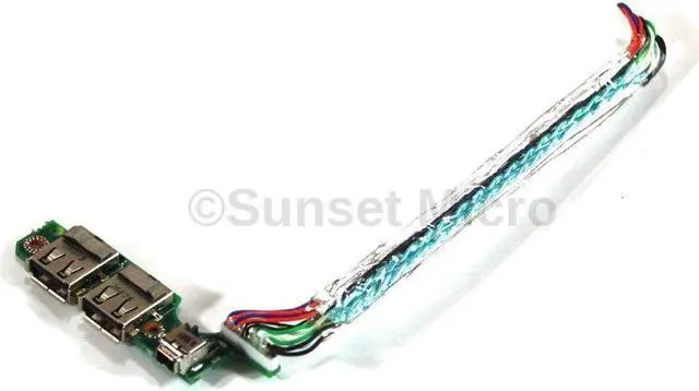 Alt view image 2 of 3 - HP COMPAQ 8510W USB AUDIO JACK BOARD 6050A2163601