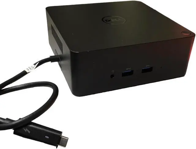 Alt view image 3 of 7 - Dell K16A Docking Station K16A001 USB-C ThunderBolt, W/O Adapter