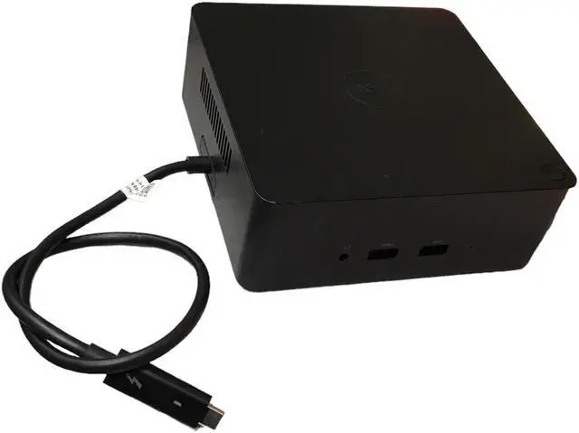 Alt view image 2 of 7 - Dell K16A Docking Station K16A001 USB-C ThunderBolt, W/O Adapter