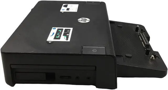 Alt view image 5 of 6 - HP 685340-002 688166-001 Advanced Docking Station Laptop Dual DVI No AC Adapter
