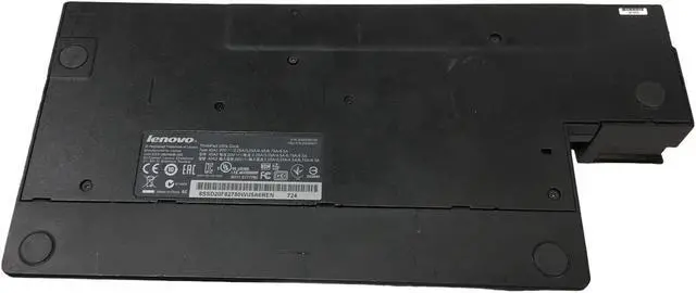 Alt view image 6 of 7 - Lenovo Thinkpad 40A2 Docking Station Ultra Dock W/Keys 00HM917, SD20F82750