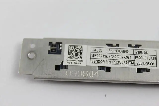 Alt view image 3 of 3 - Dell Latitude E6500 Laptop Mouse Button Board w/ Cable A09ABC