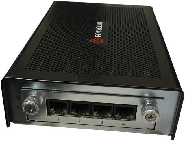 Alt view image 2 of 4 - Polycom 4-Port Quad HDX PLINK, P/N 2201-24984-001