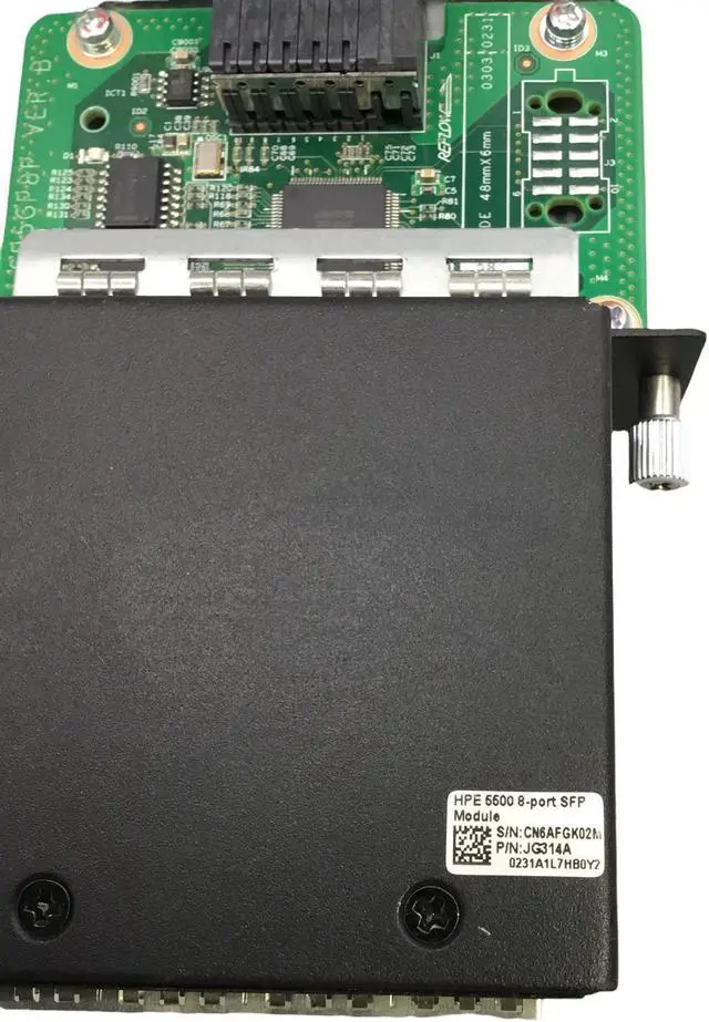 Alt view image 3 of 7 - H3C HP LSP5GP8P0 8Gigabit SFP Optical Port Expansion Card for S5120 5500-28