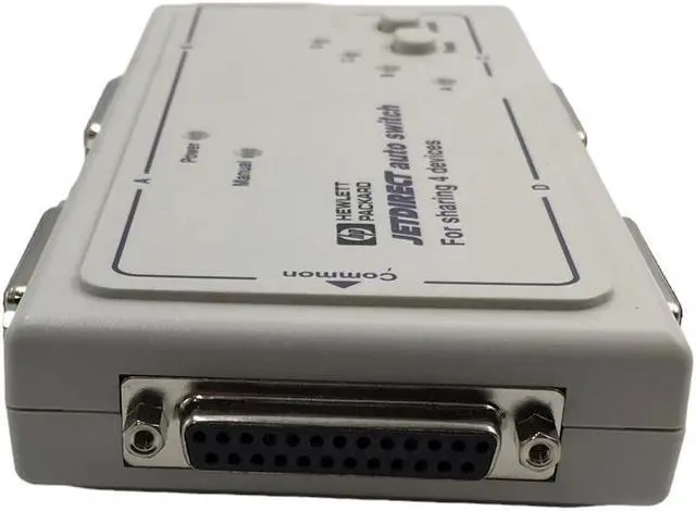 Alt view image 7 of 7 - HP JetDirect 5183-7768 4-Devices Auto Switch J4154A share printer : 088698785270