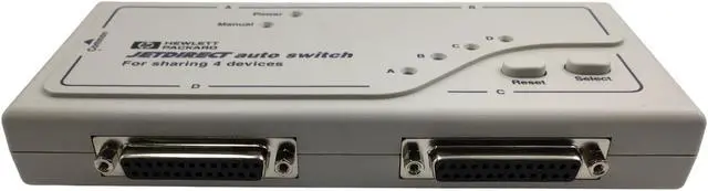 Alt view image 4 of 7 - HP JetDirect 5183-7768 4-Devices Auto Switch J4154A share printer : 088698785270