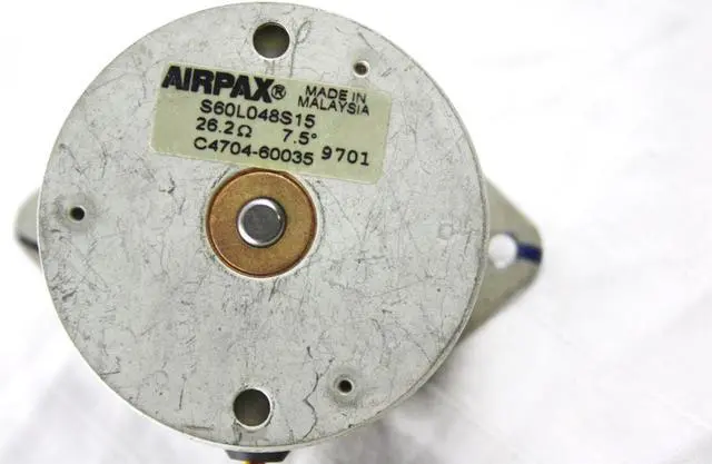 Alt view image 2 of 3 - HP DesignJet 2000CP 2500CP Printer AIRPAX S60L048S15 Service Station Carriage Stepper Motor C4704-60035