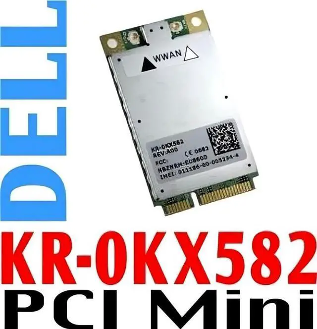 Main image of Dell Wireless 3G Mini-PCIe WWAN Card 0KX582 NBZNRM-EU860D