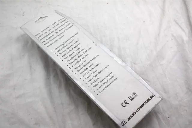 Alt view image 2 of 3 - NEW Micro Connectors 15Ft Universal AC Power Cord UL Approved M05-113UL-15 6266850