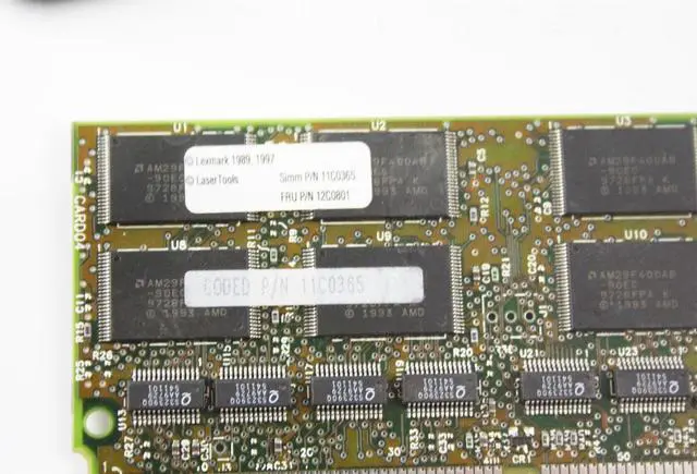 Alt view image 3 of 3 - Lexmark Optra SC1275 Printer ROM SIMM Memory 12C0801 11C0365
