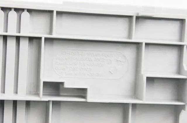 Alt view image 2 of 3 - HP LaserJet 2410 2420 2430 Printer Grey Right Top Cover Panel RC1-4159 4093-7836 4093-7804