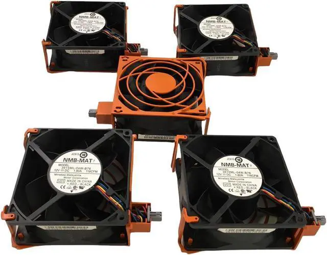 Main image of LOT OF 5 DELL PowerEdge PE1900/2900 PN 0JC915 0C9857 Server cooling fan