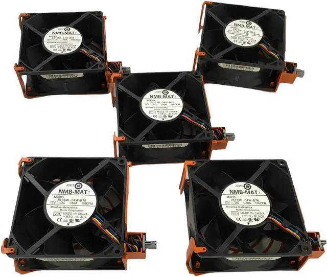Alt view image 3 of 7 - LOT OF 5 DELL PowerEdge PE1900/2900 PN 0JC915 0C9857 Server cooling fan