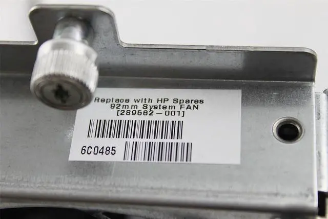 Alt view image 2 of 3 - HP Proliant ML350 G3 Server Small Fan 12V DC 0.29A 289562-001