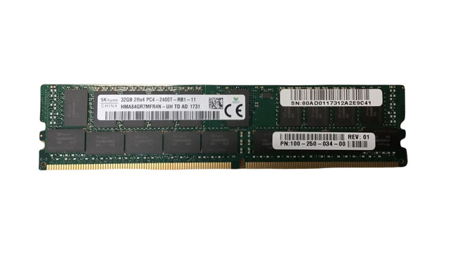 thumbnail image 2 of Hynix 32GB (1x32GB) 2RX4 PC4-2400T DDR4 LRDIMM Server Memory - Tested 2 of 6