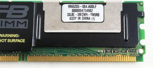 Alt view image 3 of 3 - LOT-OF-2 IBM Kingston KTM5780/2G 1GB DDR2 240-PIN Ram Stick PC2-5300S 40T1475