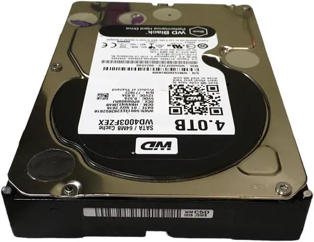 Alt view image 3 of 5 - Western Digital WD4003FZEX-00Z4SA0, 4.0TB Hard Drive.