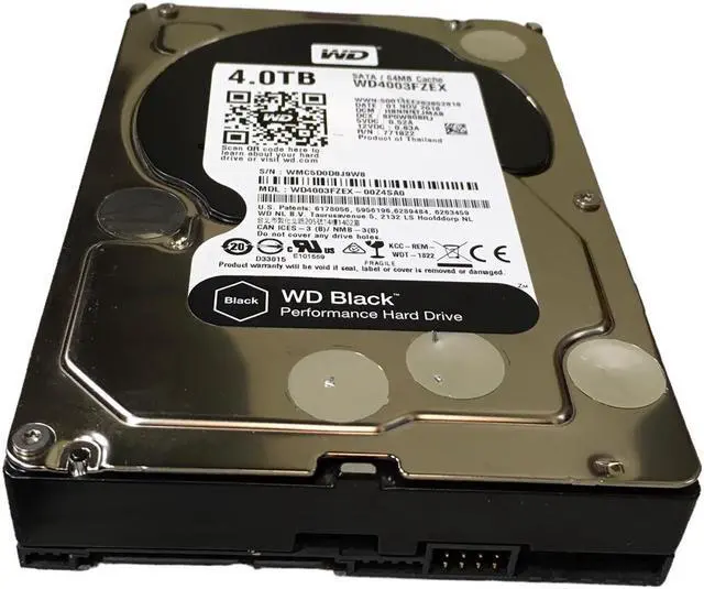 Alt view image 2 of 5 - Western Digital WD4003FZEX-00Z4SA0, 4.0TB Hard Drive.