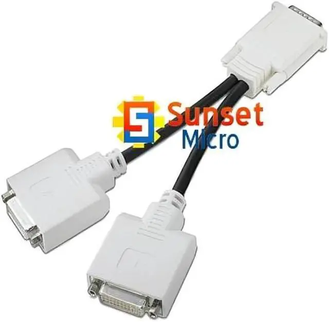 Alt view image 3 of 3 - LENOVO DMS59 TO DUAL-DVI MONITOR ADAPTER CABLE 41X6398 41X6399