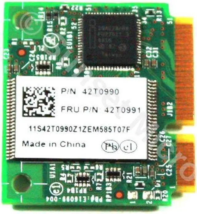 Alt view image 2 of 3 - IBM Lenovo Thinkpad T400, T500, W500 Laptop 2GB Turbo Memory Card 42T0990 42T0991