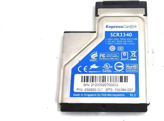 Main image of HP ExpressCard 54 Memory Card Reader 458899-001 1GB