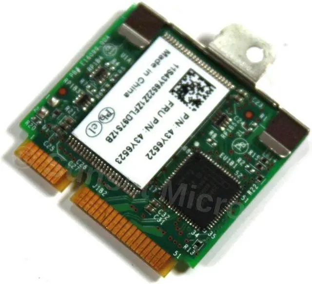 Alt view image 3 of 3 - IBM Lenovo T400, T500, W500, X200 Laptop Turbo Memory Card 43Y6522 43Y6523