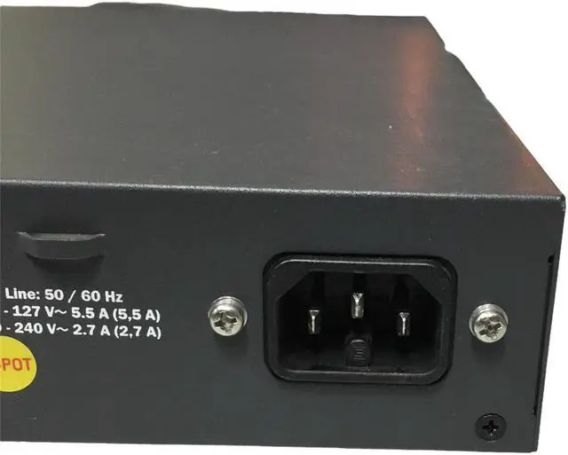 Alt view image 6 of 6 - HP J9853A 2530-48G POE+ -2SFP+ 48 Port Gigabit PoE 2 SFP 10G Network Switch,"Little bit damaged"