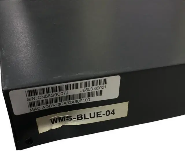 Alt view image 2 of 6 - HP J9853A 2530-48G POE+ -2SFP+ 48 Port Gigabit PoE 2 SFP 10G Network Switch,"Little bit damaged"