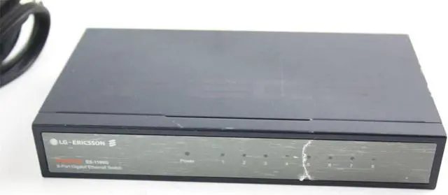 Alt view image 2 of 4 - LG Ericsson iPECS ES-1108G 8-Port Ethernet Switch TNLA9016001